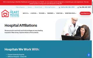 Heart House website
