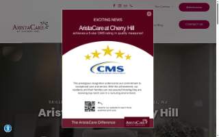 AristaCare at Cherry Hill website