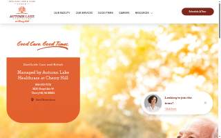 Dwellside Care and Rehab managed by Autumn Lake Healthcare at Cherry Hill website