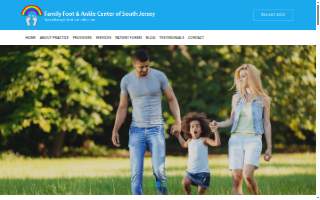 Family Foot & Ankle Center of South Jersey website