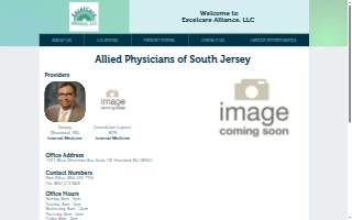 Medical Alliance Of Southern New Jersey website
