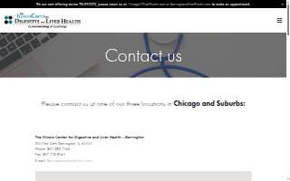 The Illinois Center for Digestive and Liver Health – Elgin website