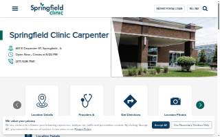 Springfield Clinic Carpenter website