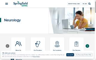 Springfield Clinic website