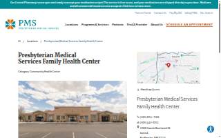 Presbyterian Medical Services Family Health Center website
