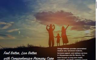 Ortega Wellness website