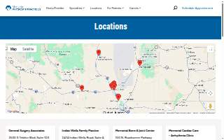 Memorial Family HealthCare Missouri website