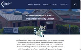 Idaho Falls Community Hospital Pediatric Specialty Center website