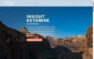 Insight Ketamine of Santa fe website