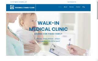 Roswell Family Care website