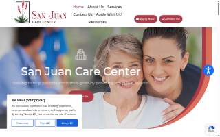 San Juan Center website