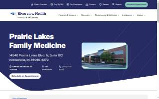 Prairie Lakes Family Medicine website