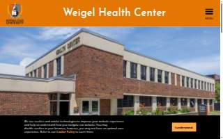 Weigel Health Center website
