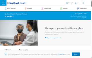 Northwell Health Physician Partners at Yonkers website