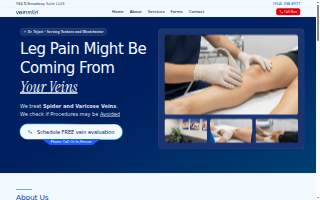 Yonkers Vein Relief website