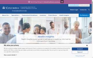 Columbia Doctors Medical Group website