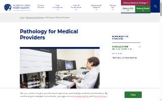 Albany Medical Center Pathology website