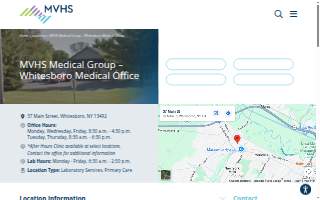 MVHS Medical Group - Whitesboro Medical Office website