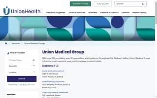 Union Medical Group website