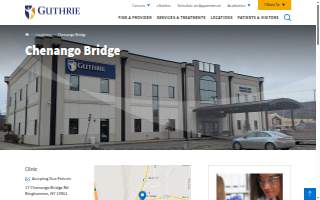 Guthrie Chenango Bridge website
