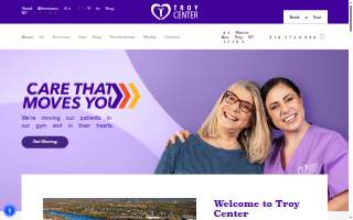 Troy Center website