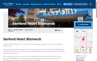 Sanford Heart website