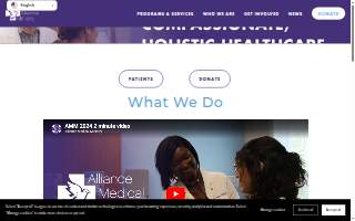 Alliance Medical Ministry website