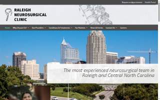 Raleigh Neurosurgical Clinic website