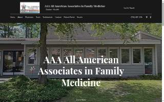 AAA All American Associates in Family Medicine, PLLC. website