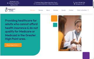 Community Clinic of High Point website