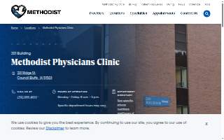 Methodist Physicians Clinic (201 Building) website
