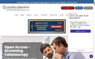 Carolina Digestive Health Associates website