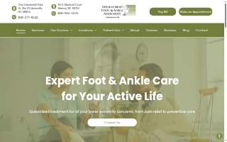 Appalachian Foot And Ankle Associates website