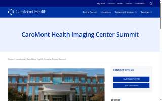CaroMont Health Imaging Center-Summit website