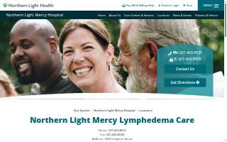 Mercy Lymphedema Treatment Center website