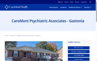 CaroMont Psychiatric Associates - Gastonia website