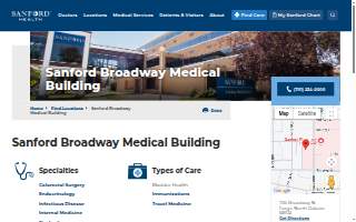 Sanford Broadway Medical Building website
