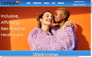 Canopy Medical Clinic website