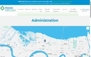 Access Health Louisiana Administrative Office website