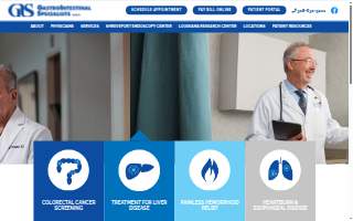 GastroIntestinal Specialists, A.M.C. - Bossier City website