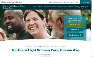 Northern Light Primary Care of Bangor website