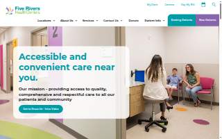 Five Rivers Health Centers Internal Medicine website