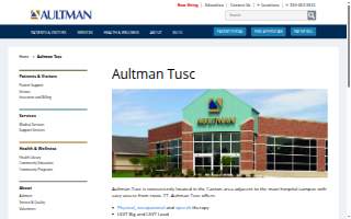 Aultman Tusc website