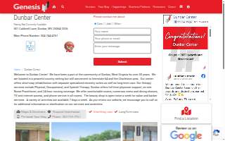 Dunbar Center website