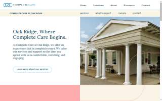 Complete Care at Oak Ridge website