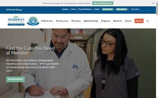 Meridian HealthCare - The Judge Joseph Donofrio Center website