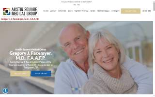 Austin Square Medical Group: Gregory Facemyer, M.D., F.A.A.F.P. website