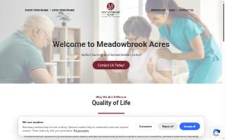 Meadowbrook Acres Nursing Center website