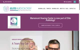 Elite Audiology - Hamilton website