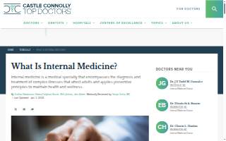 Comprehensive Internal Medicine website